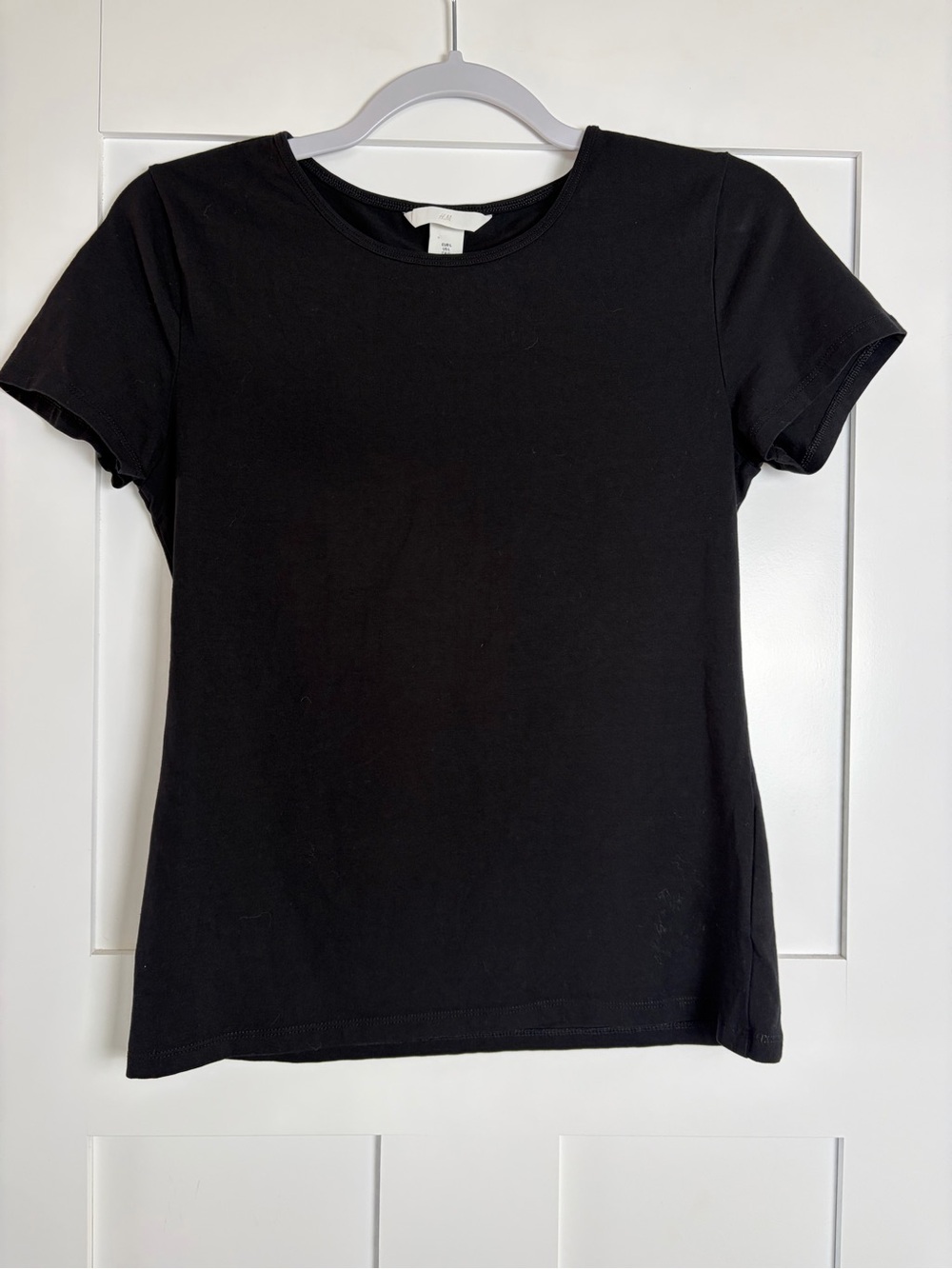H&M‎ Black Short Sleeve Crewneck Tee